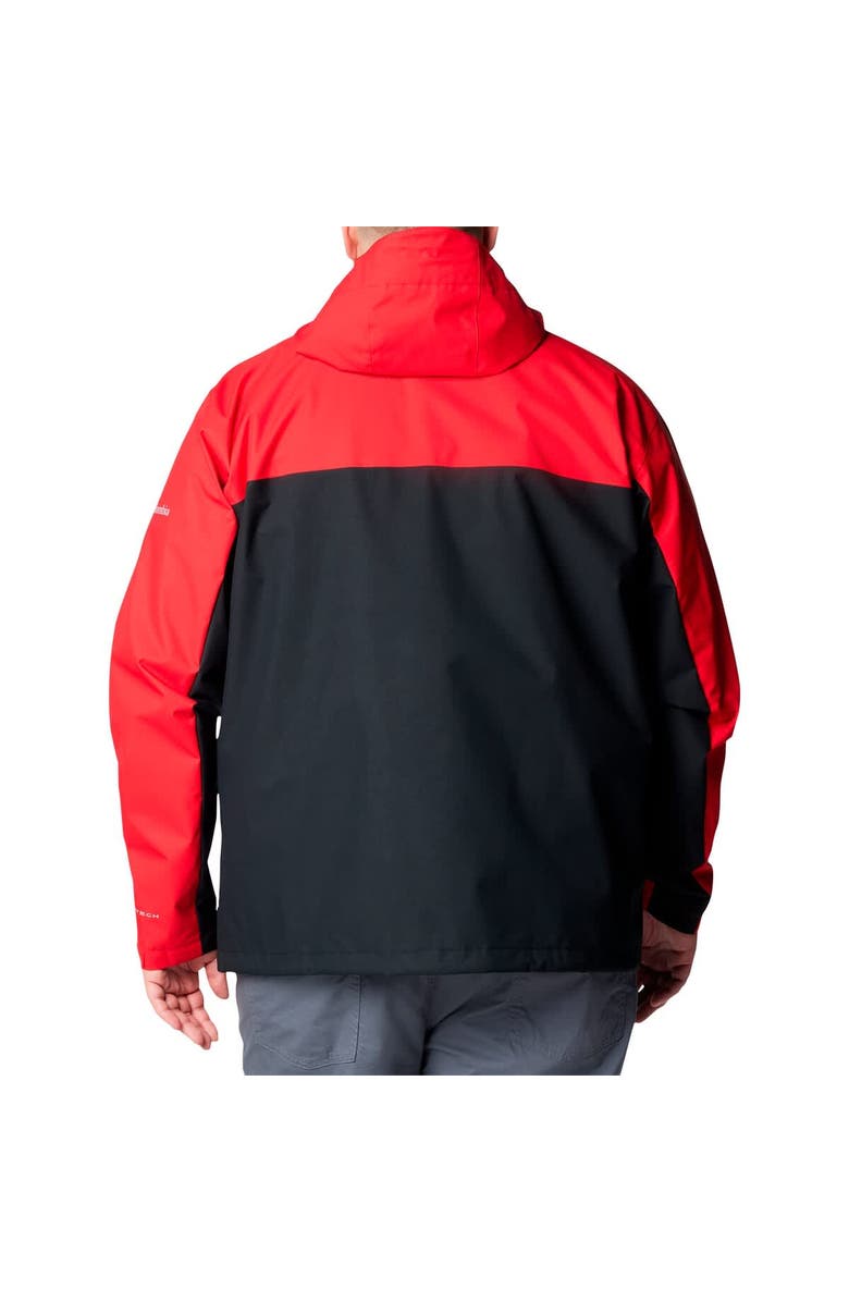 Columbia Men's Columbia  Scarlet Ohio State Buckeyes Big & Tall Field Bound Omni-Tech<sup>™</sup> Full-Zip Jacket, Alternate, color, Scarlet