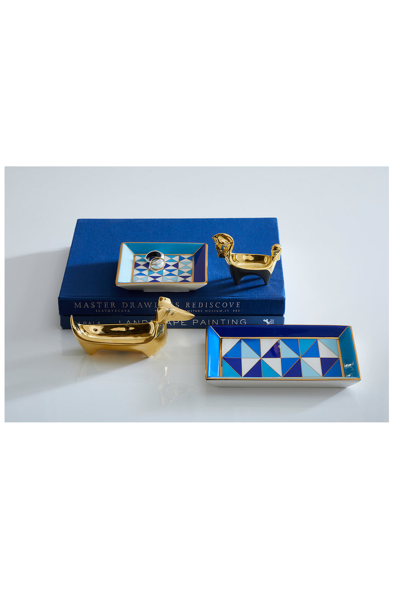 Sorrento Rectangle Tray, Alternate, color, Blue