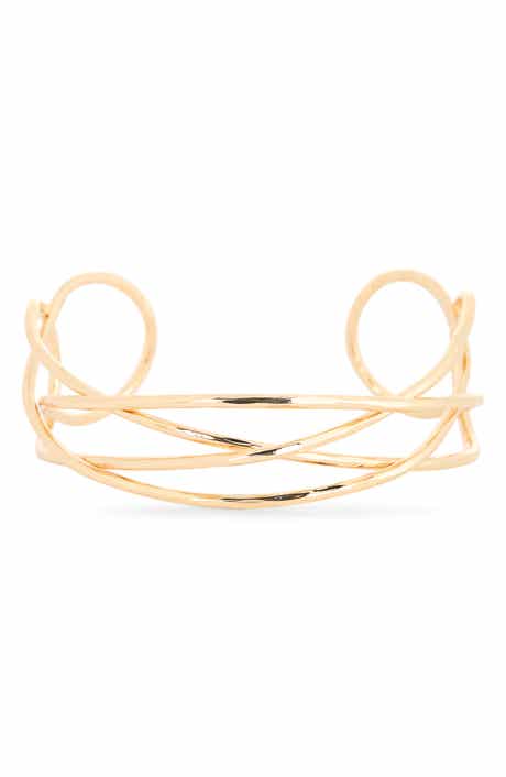 NORDSTROM RACK Crossover Cuff Bracelet