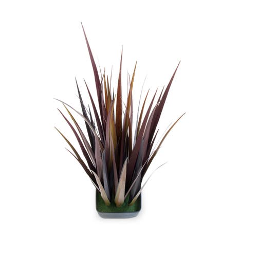 Tag Redwood Grass Artificial Stems And Leaf Sprays For Decor In Brown