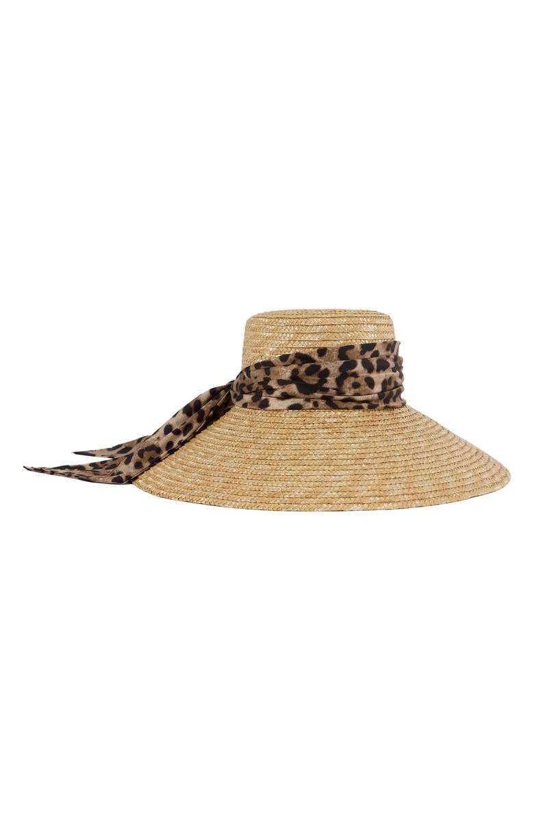 Eugenia Kim Mirabel UPF 50+ Straw Sun Hat, Main, color, Natural
