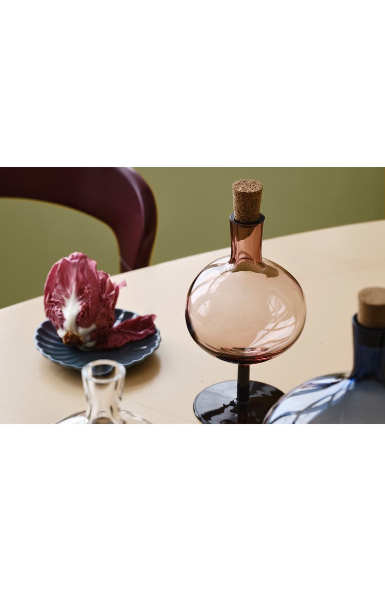 Kosta Boda Bod Large Bottle, Alternate, color, Blue