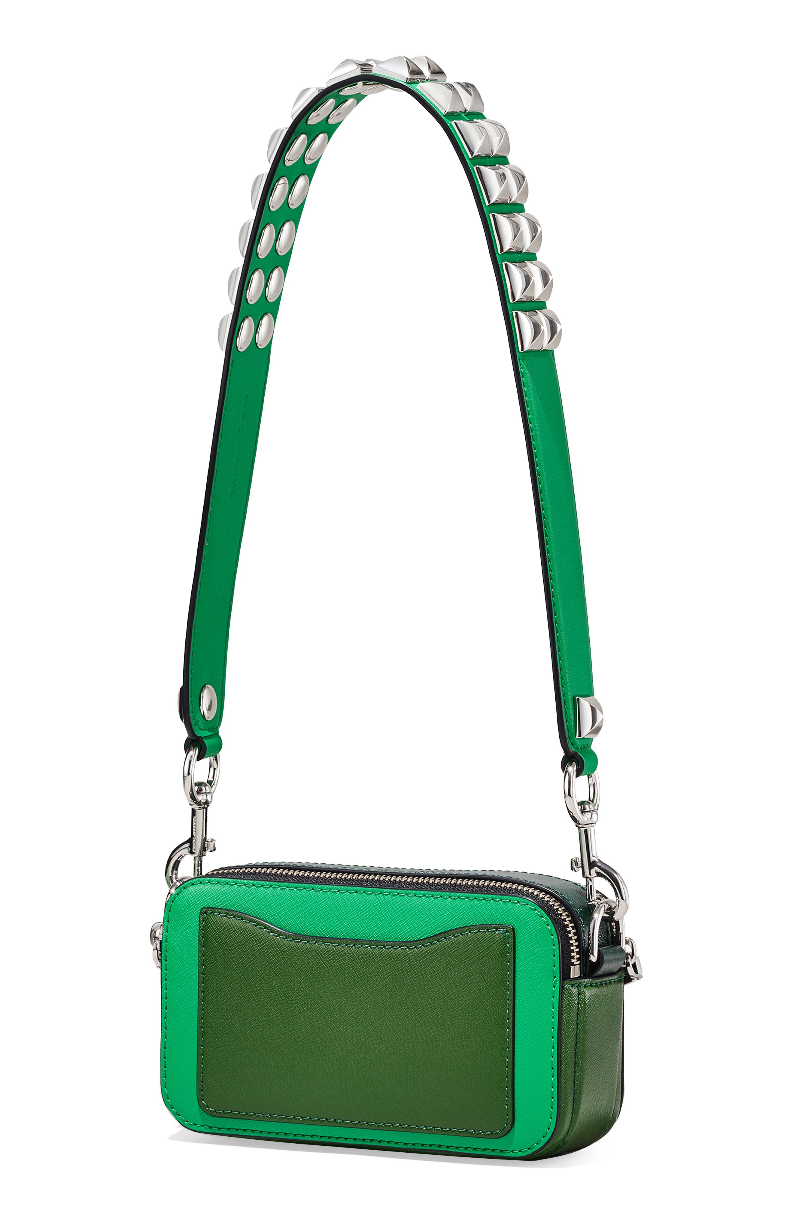Marc Jacobs The Studded Snapshot Shoulder Bag, Alternate, color, 