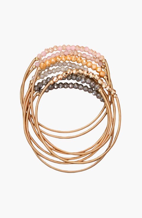 High Vibes Guitar String Bracelet Set