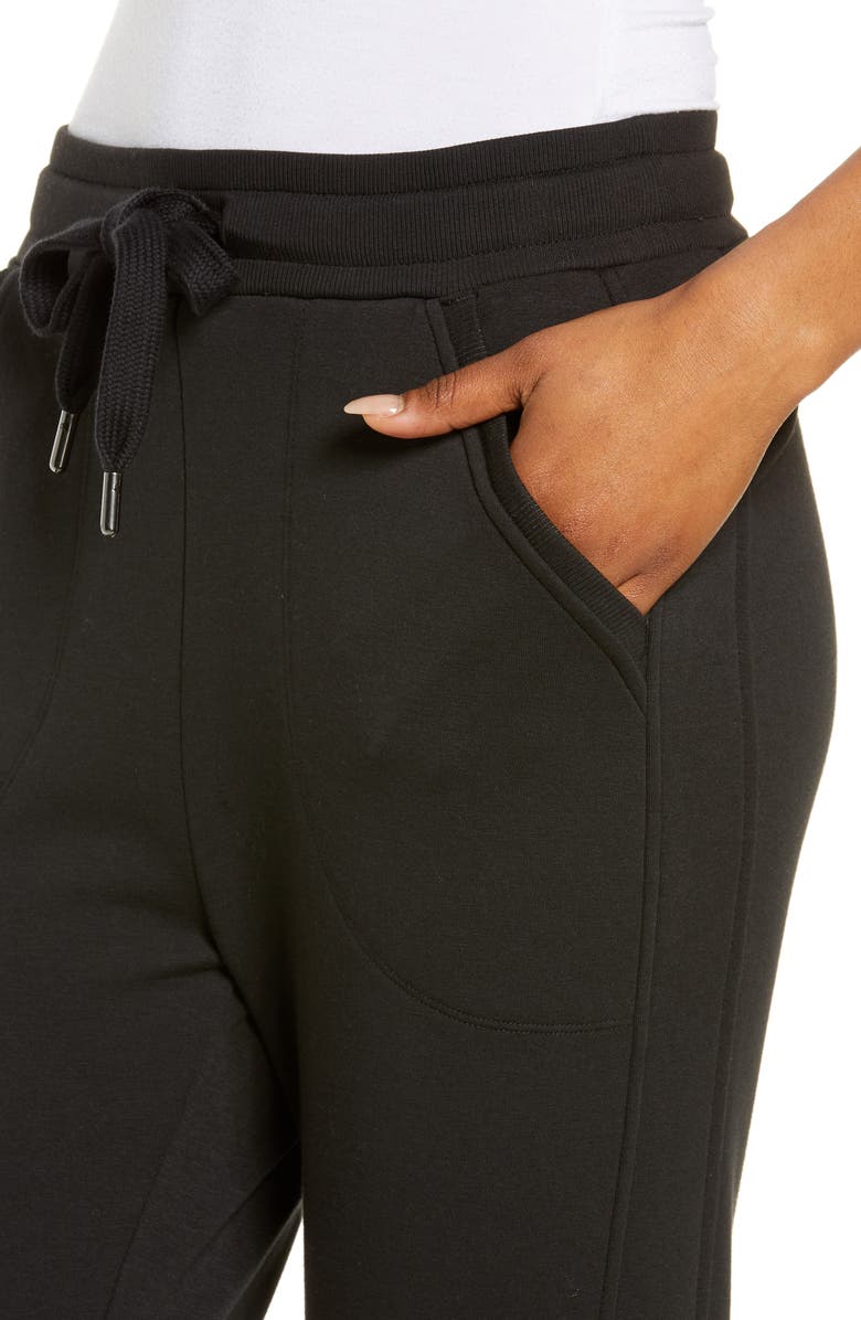 Zella Amazing Fleece Crop Jogger Pants, Alternate, color,