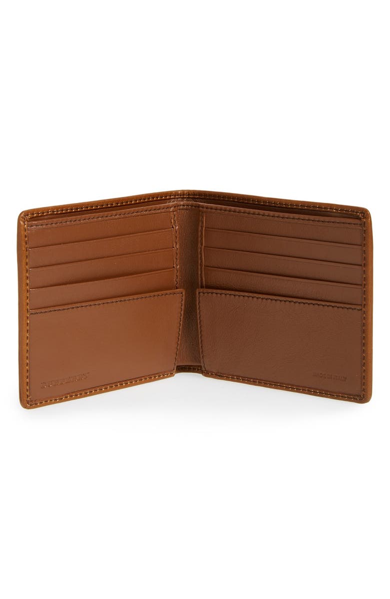 Burberry Horseferry Check Billfold Wallet, Alternate, color, 