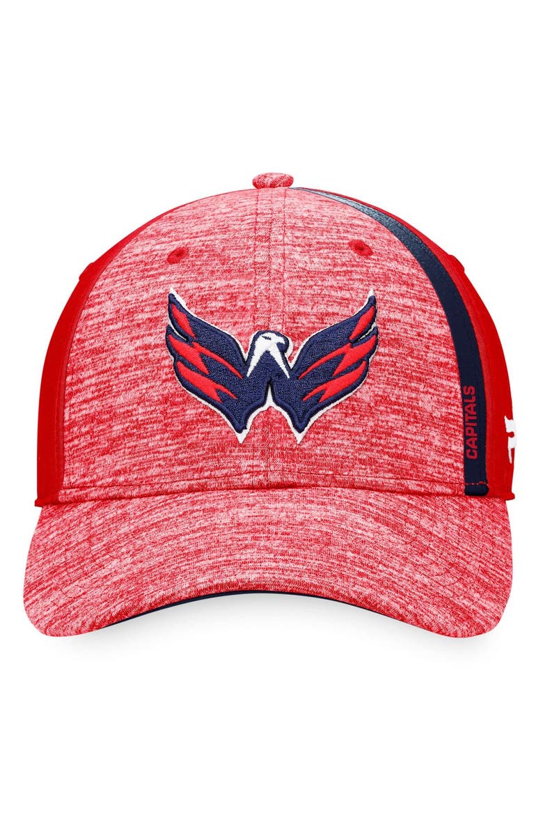 Men's Fanatics Branded Red Washington Capitals Defender Flex Hat, Alternate, color, Red