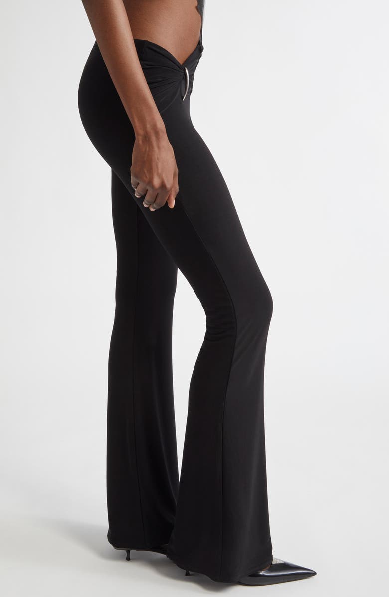 GRACE LING Claw Flare Pants, Alternate, color, Black