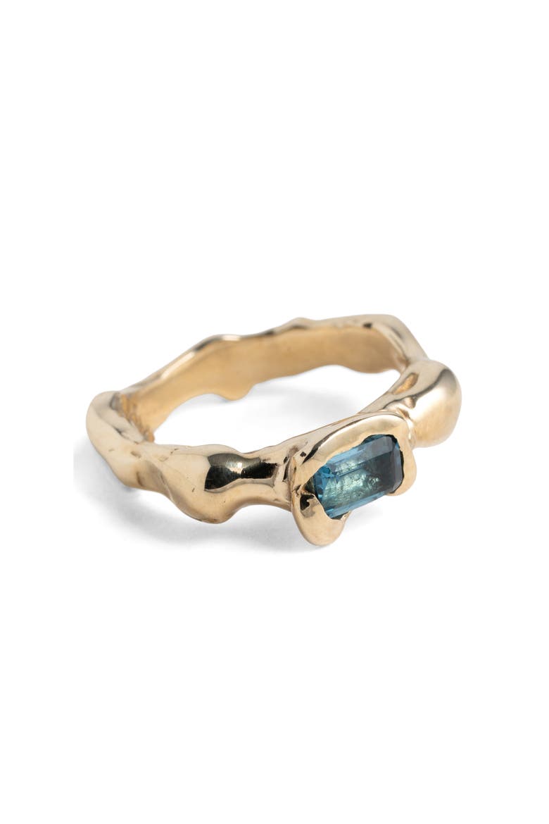 Prima Topaz Ring, Alternate, color, GOLD