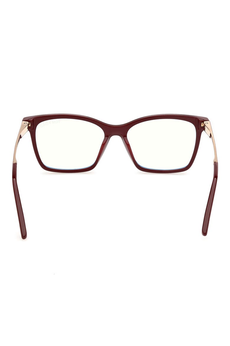 53mm Rectangular Optical Frames, Alternate, color, SHINY TEAL PALL T BLUE BLOCK