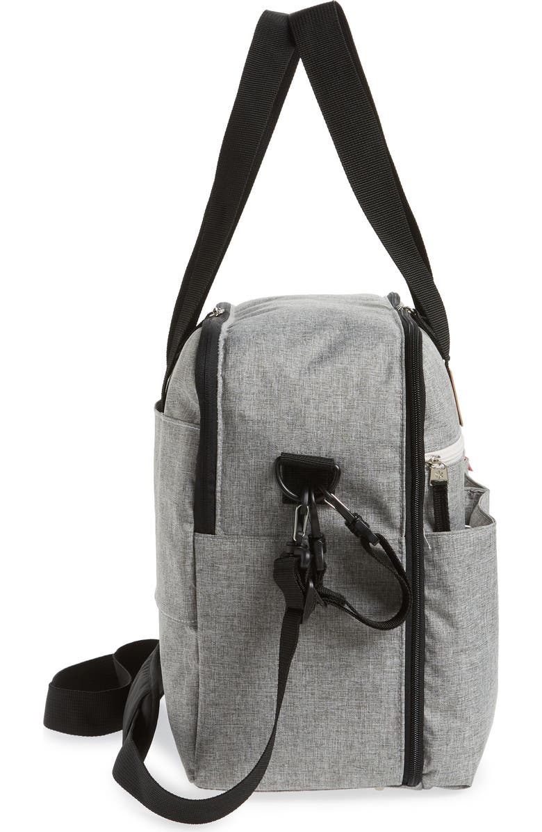 Skip Hop Duo Weekend Diaper Bag, Alternate, color, Grey