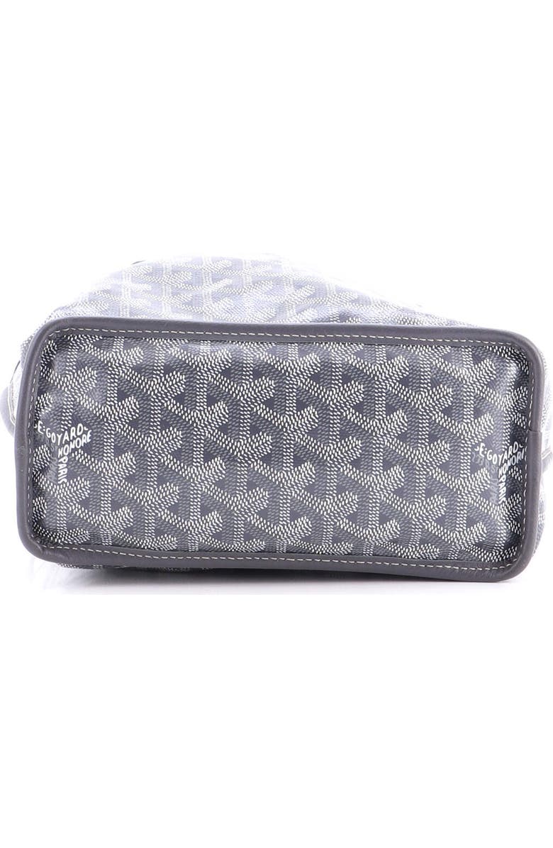 Pre-Owned Goyard Anjou Reversible Tote Coated Canvas Mini, Alternate, color, Gray