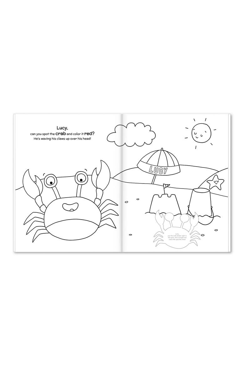 x Crayola® 'Lucy Sees a Rainbow' Personalized Coloring & Activity Book, Alternate, color, NO COLOR
