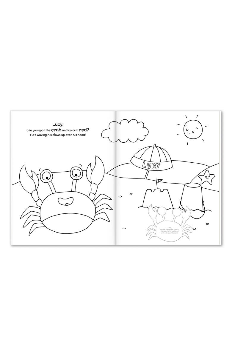 I See Me! x Crayola<sup>®</sup> 'Lucy Sees a Rainbow' Personalized Coloring & Activity Book, Alternate, color,