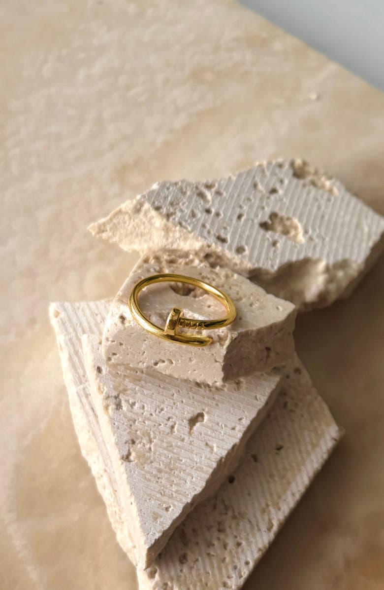 Adornia Nail Wrap Ring, Alternate, color,