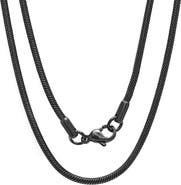 STEELTIME Men's Snake Chain Necklace