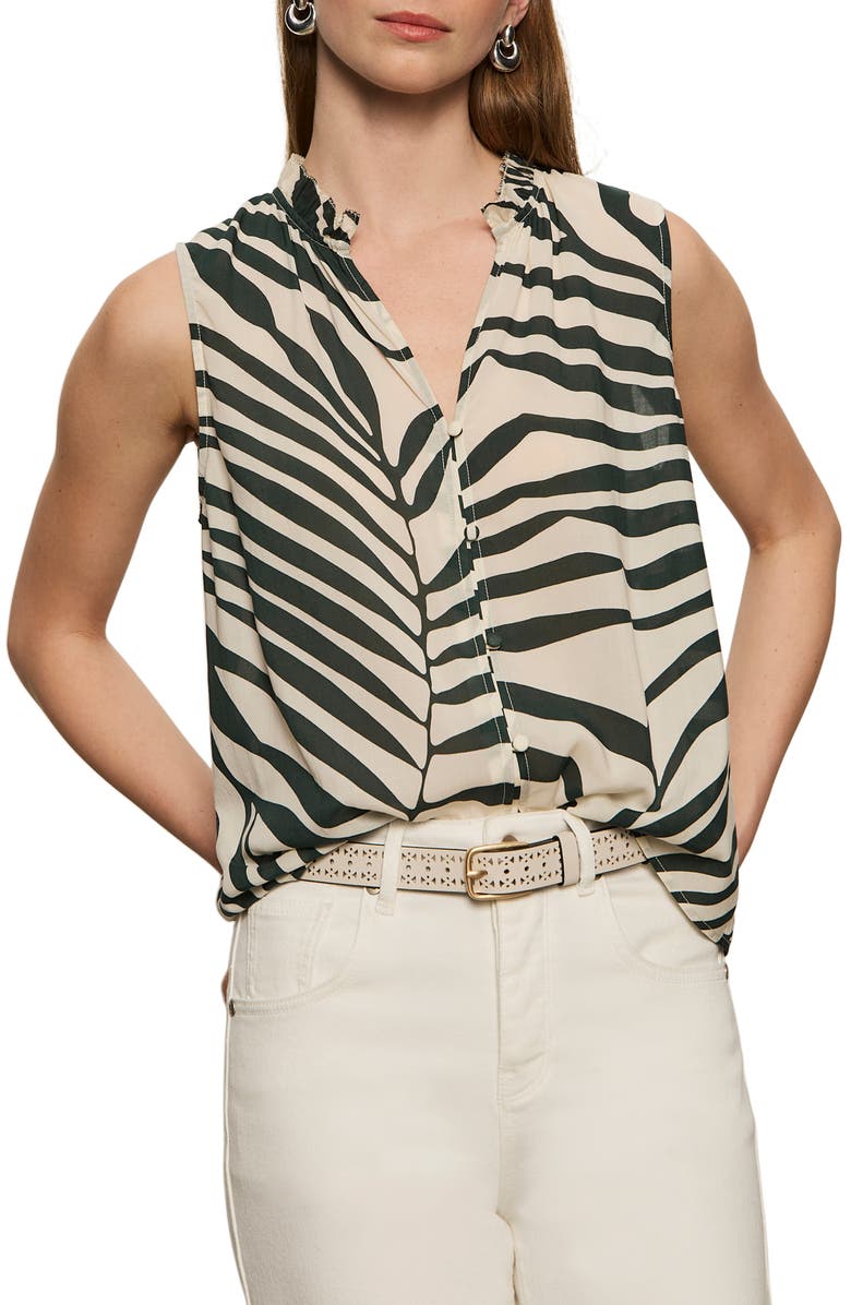 Sanctuary Summer Lovin' Sleeveless Top, Alternate, color, Green Oasi