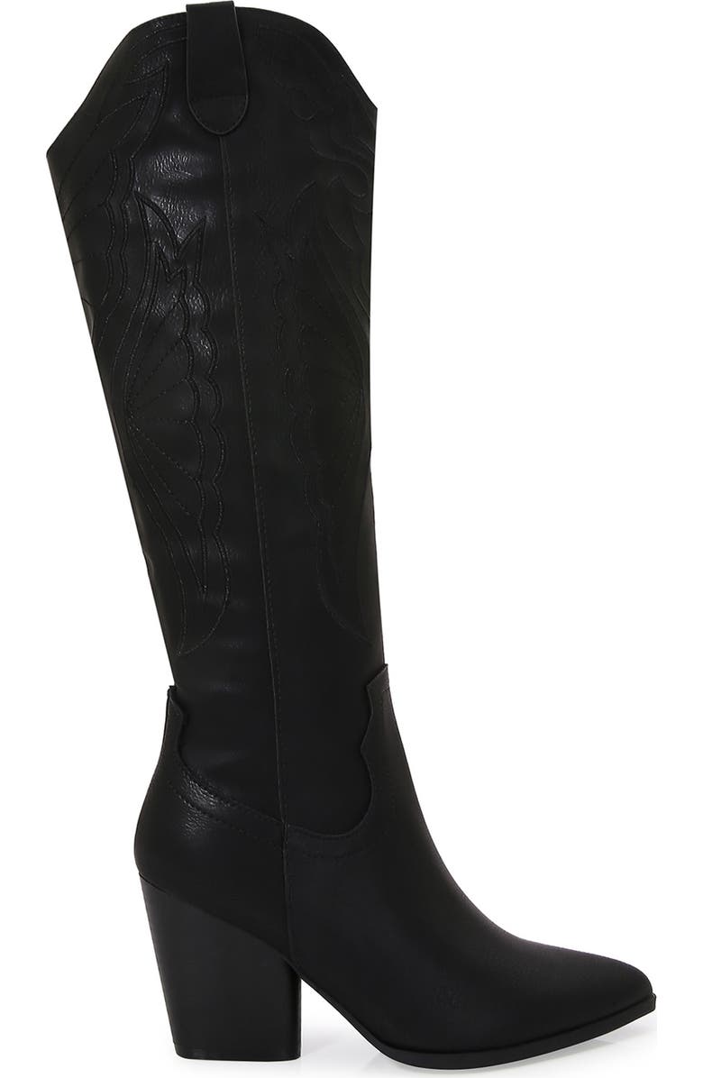 BERNESS Anamaria Tall Western Boot, Alternate, color, Black