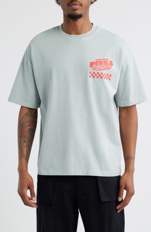 Criminal Damage Damage Pizza Graphic T-shirt