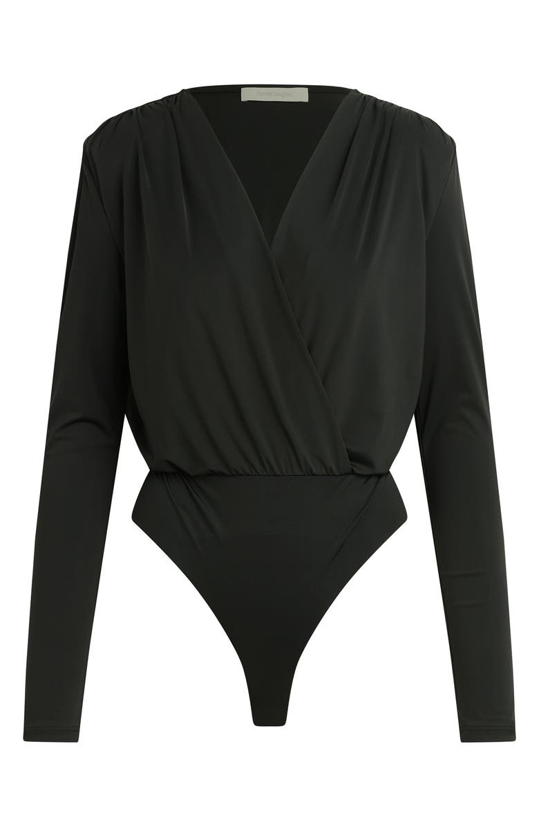 Favorite Daughter The Slinky Date Bodysuit, Alternate, color, Black