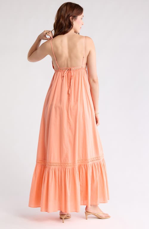 Abound Cotton Maxi Dress In Orange