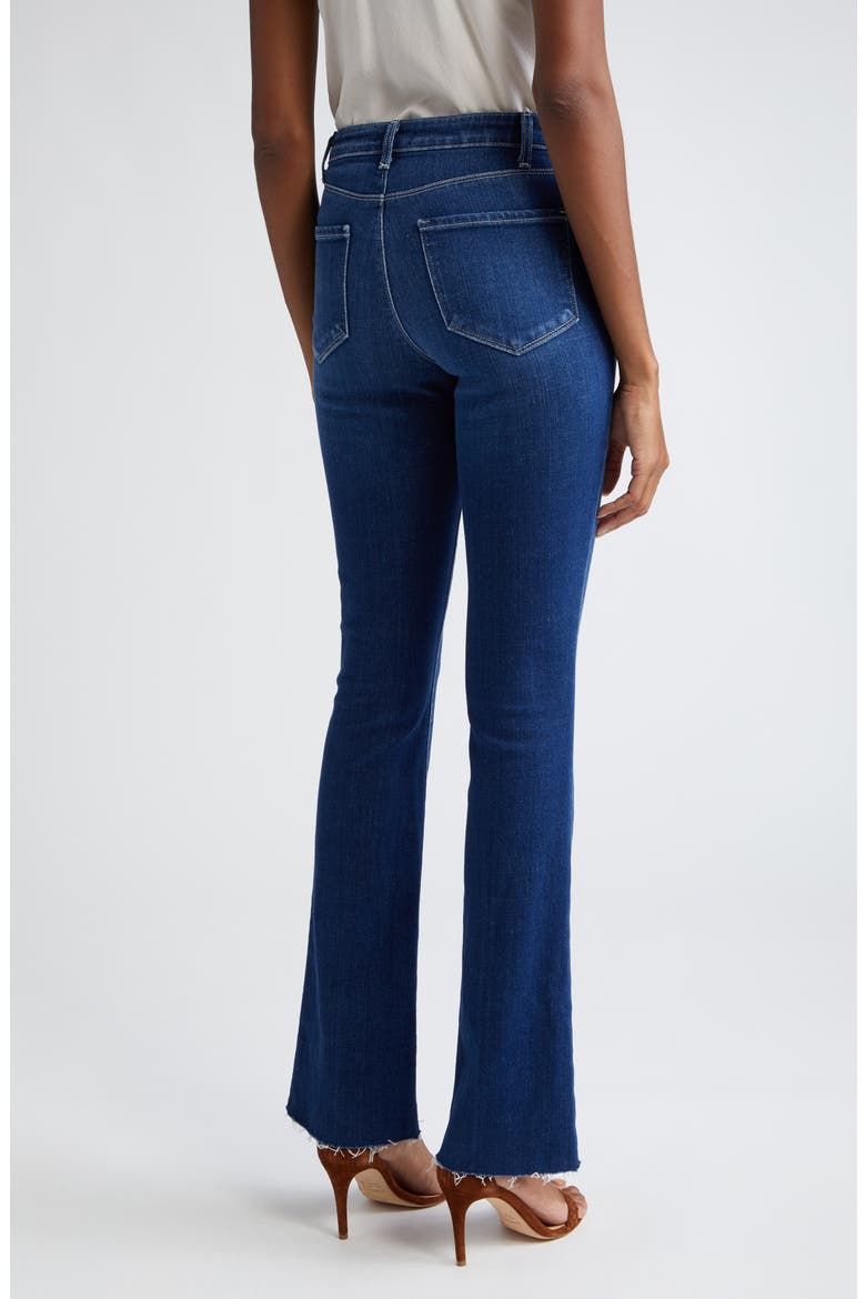 Ruth Raw Hem Straight Leg Jeans, Alternate, color, SUTTON