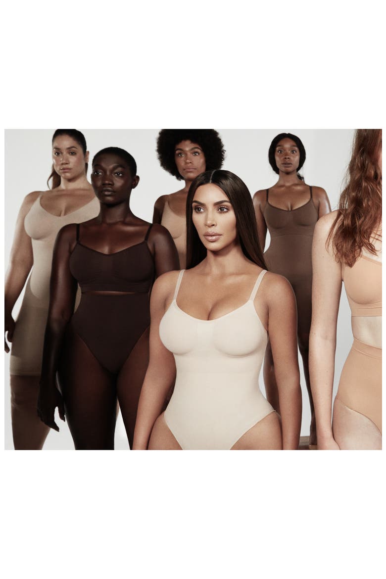 Sculpting Bodysuit, Alternate, color, ONYX