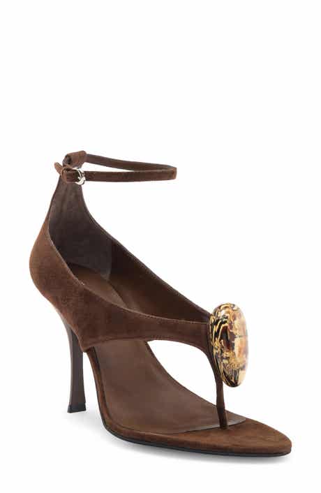Bronzite Ankle Strap Sandal