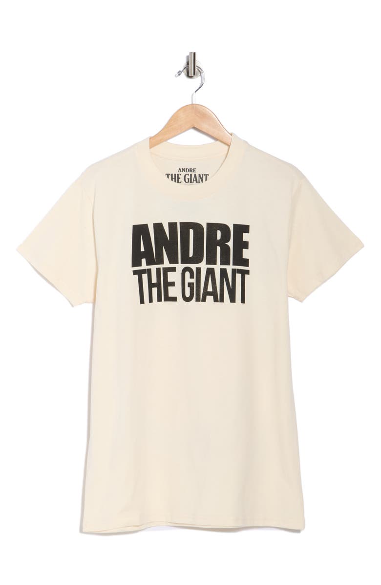 Philcos Andre The Giant Retro Boxy Tee, Alternate, color, Natural
