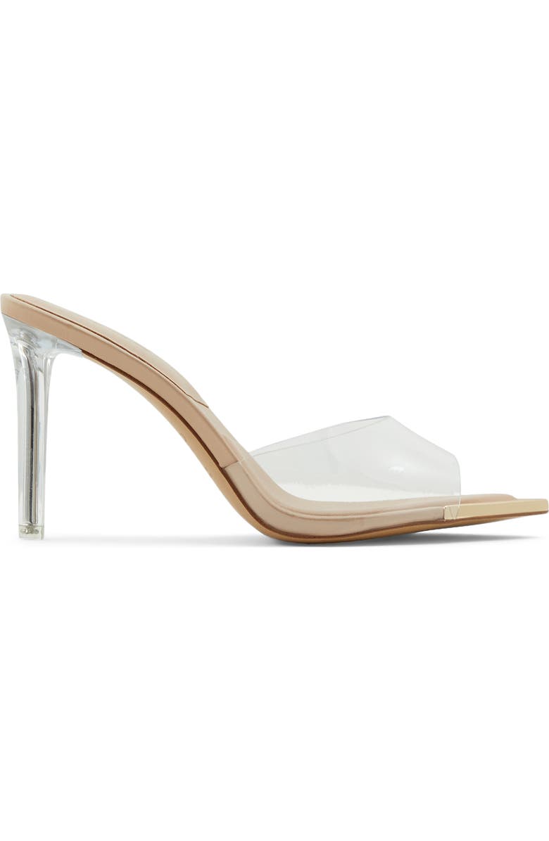 ALDO Annabrilden Pointed Toe Sandal, Alternate, color, Bone