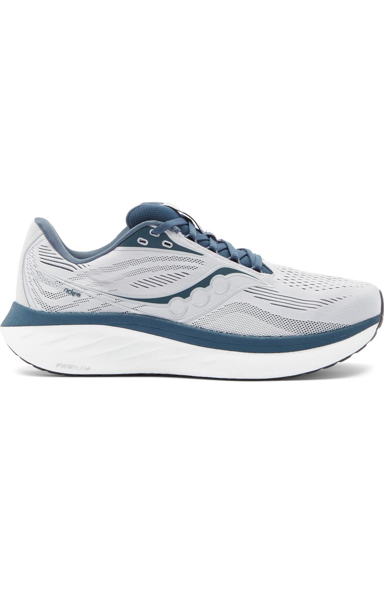 Saucony Ride 18 Running Shoe, Alternate, color, Cloud/ Dusk