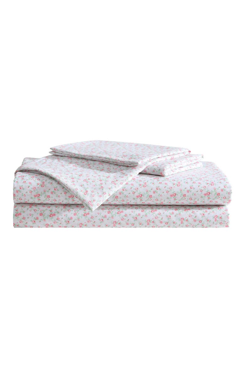 Whimsical Floral Sheet Set, Main, color, PASTEL MULTI