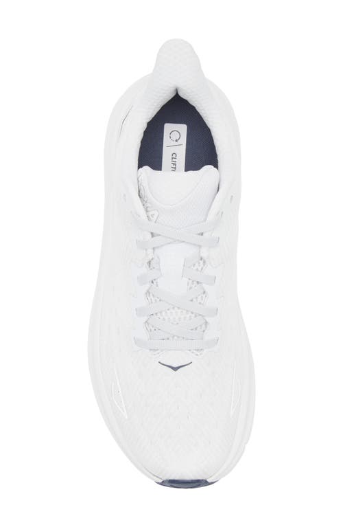 Hoka Clifton 9 Running Shoe In White