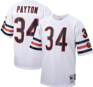 Mitchell & Ness Men's Mitchell & Ness Walter Payton White Chicago Bears Big & Tall 1985 Retired Player Replica Jersey