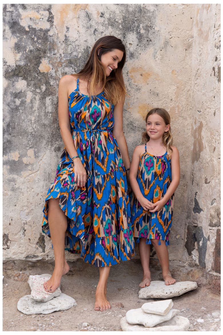 Mini Chantal Dress, Alternate, color, Blue