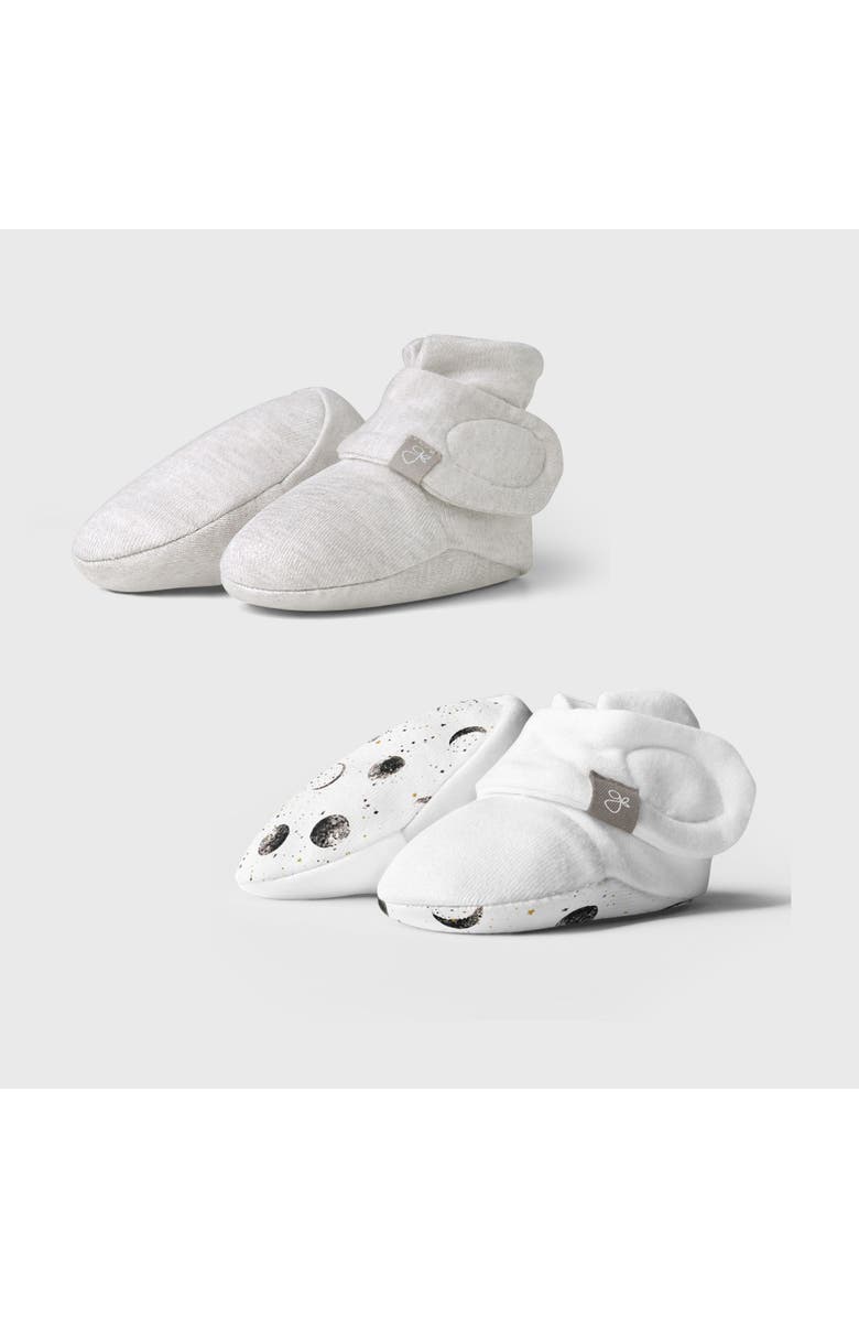 goumikids Goumi Stay On Baby Boots, Alternate, color, Many Moons Pebble 2Pk