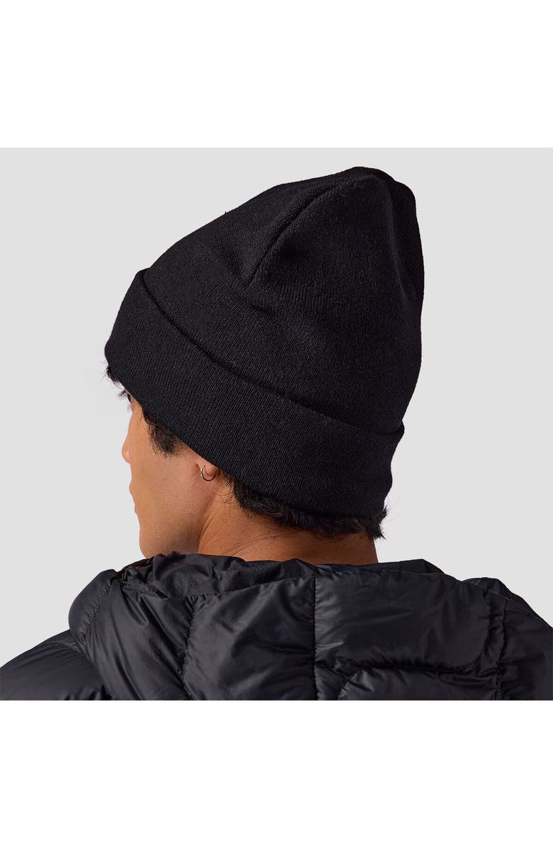Backcountry Patch Goat Beanie, Alternate, color, Black