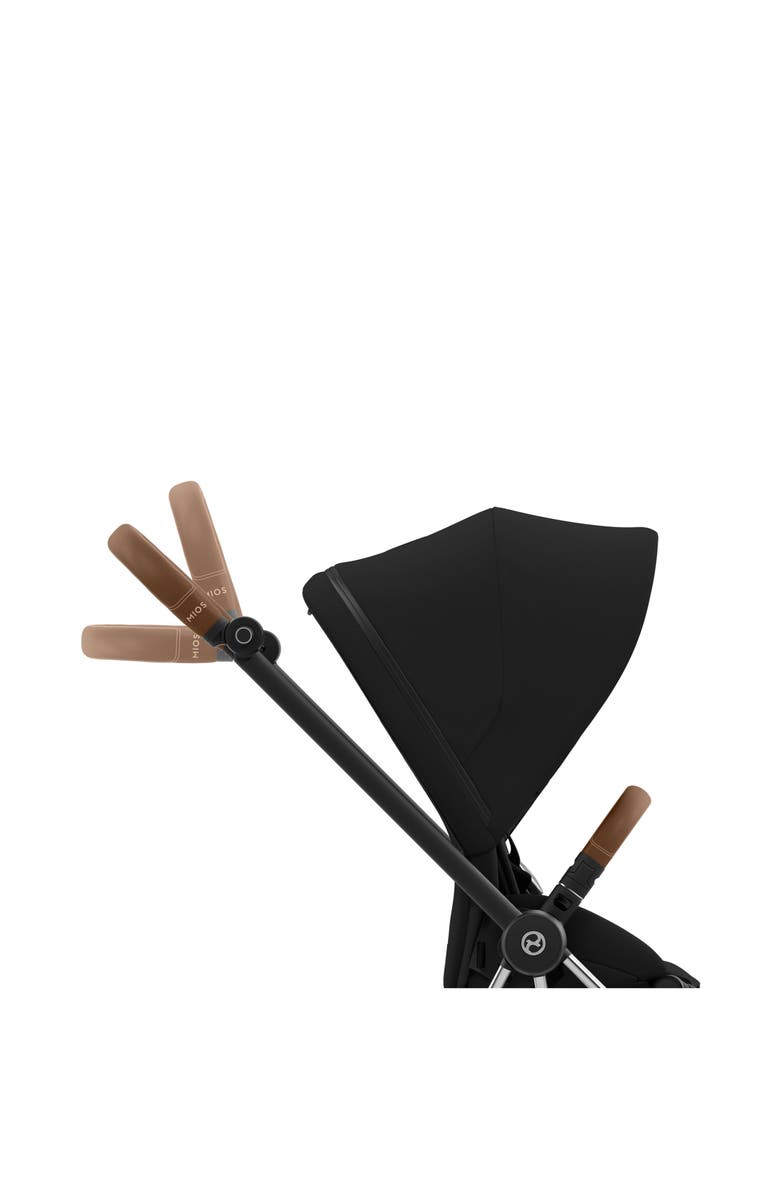 CYBEX MIOS 3 Compact Lightweight Stroller with Chrome/Brown Frame, Alternate, color, 