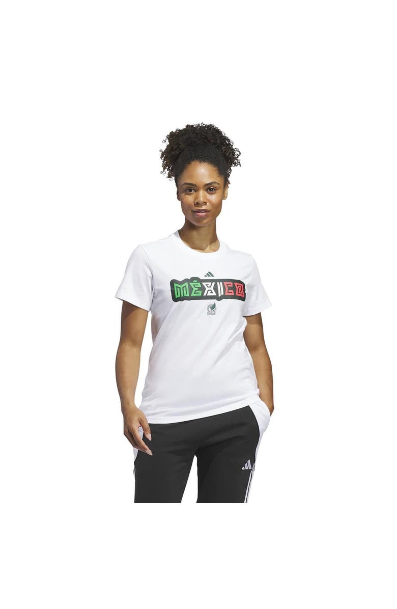 adidas Women's adidas White Mexico National Team Jersey Hook T-Shirt, Alternate, color, White