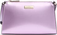 Kate Spade New York kenzie patent fabric mini crossbody bag