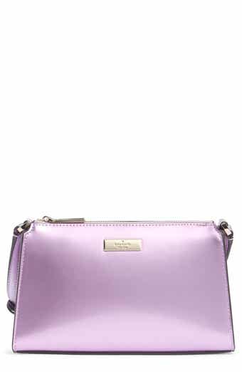 Kate Spade New York kenzie patent fabric mini crossbody bag