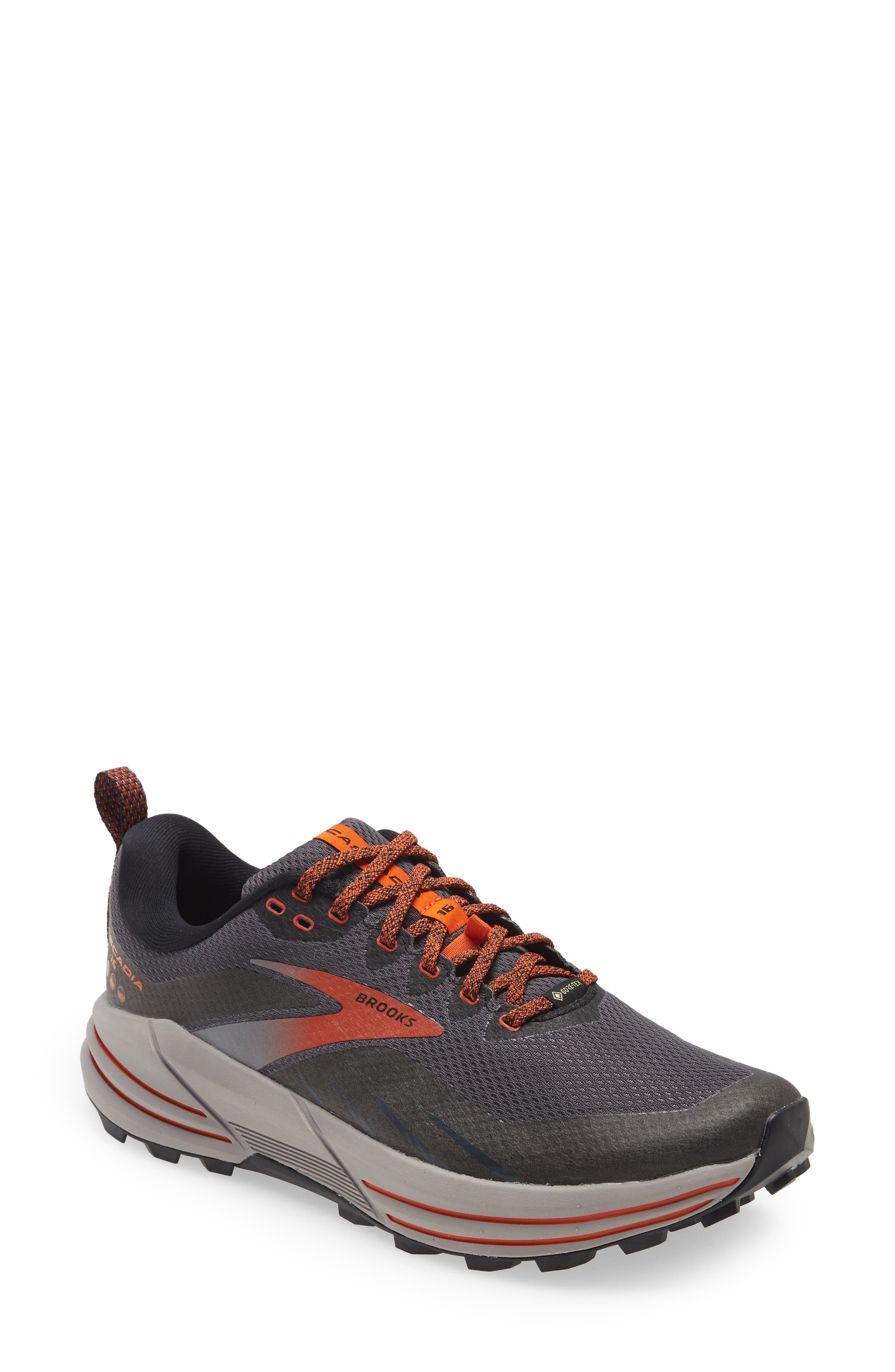 Brooks Cascadia 16 Gore-Tex<sup>®</sup> Waterproof Trail Running Shoe, Main, color, 