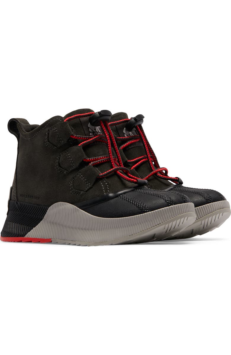 SOREL Kids' Out 'N About Classic Waterproof Boot, Main, color, Jet/ Black