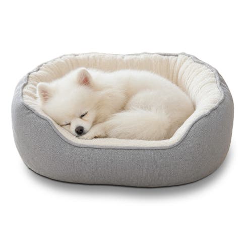 Essential Dutch Velvet Donut Cuddler Pet Bed