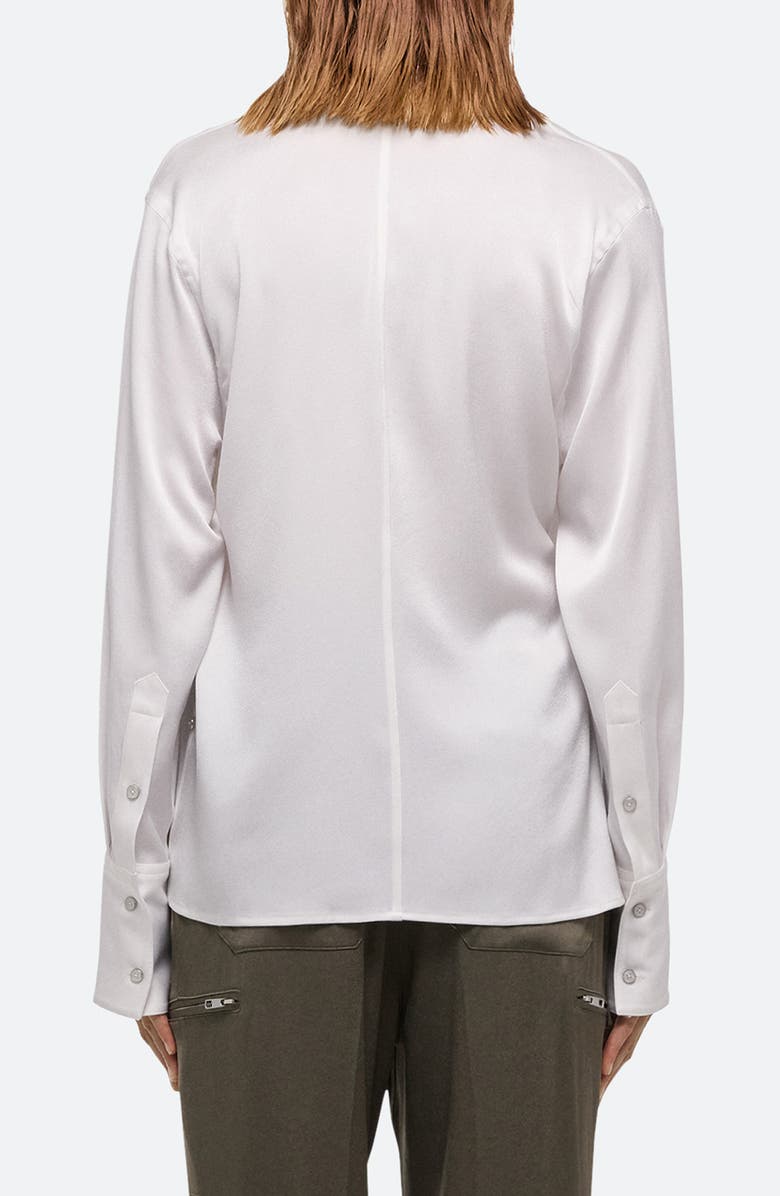 Helmut Lang Relax Faux Wrap Shirt, Alternate, color,
