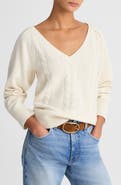 Madewell V-Neck Merino Wool Sweater