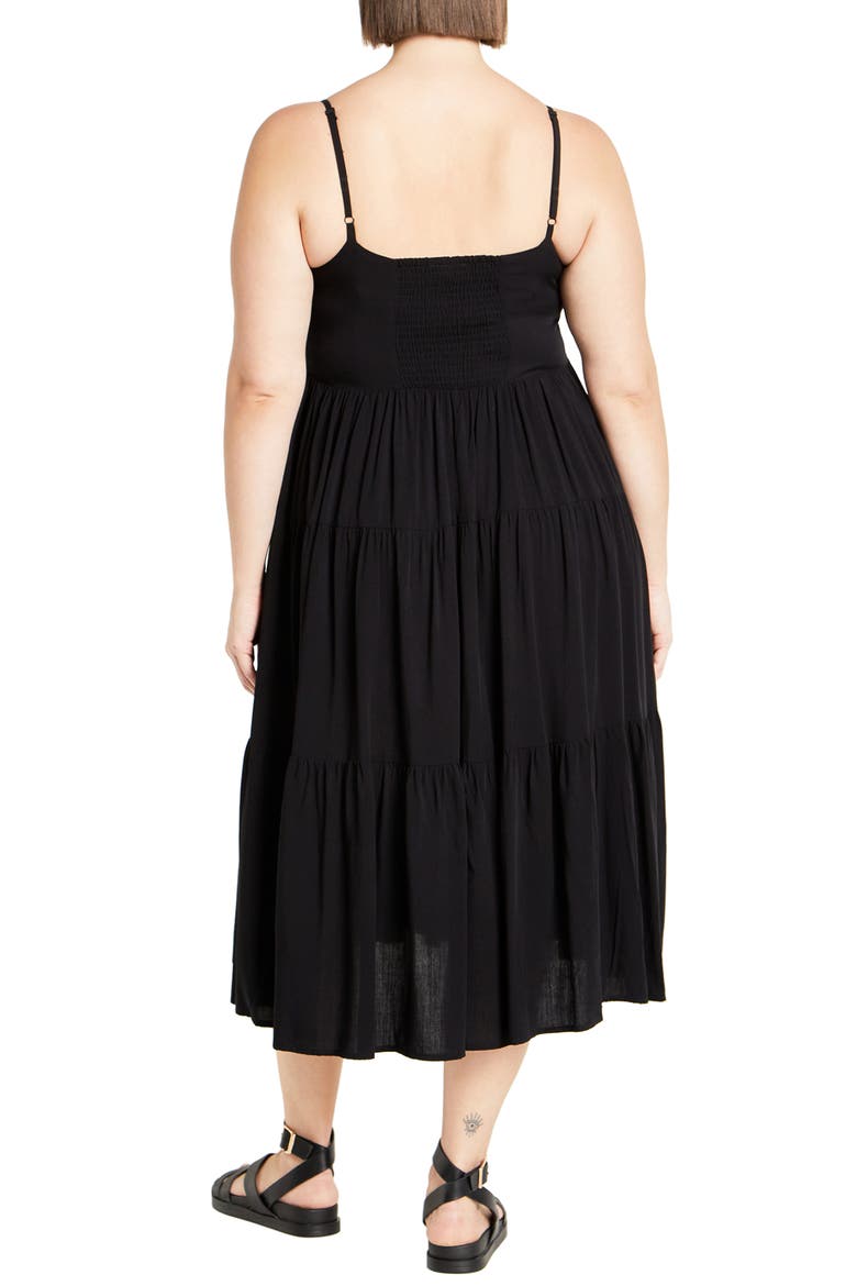 Mystic Sleeveless A-Line Dress, Alternate, color, BLACK