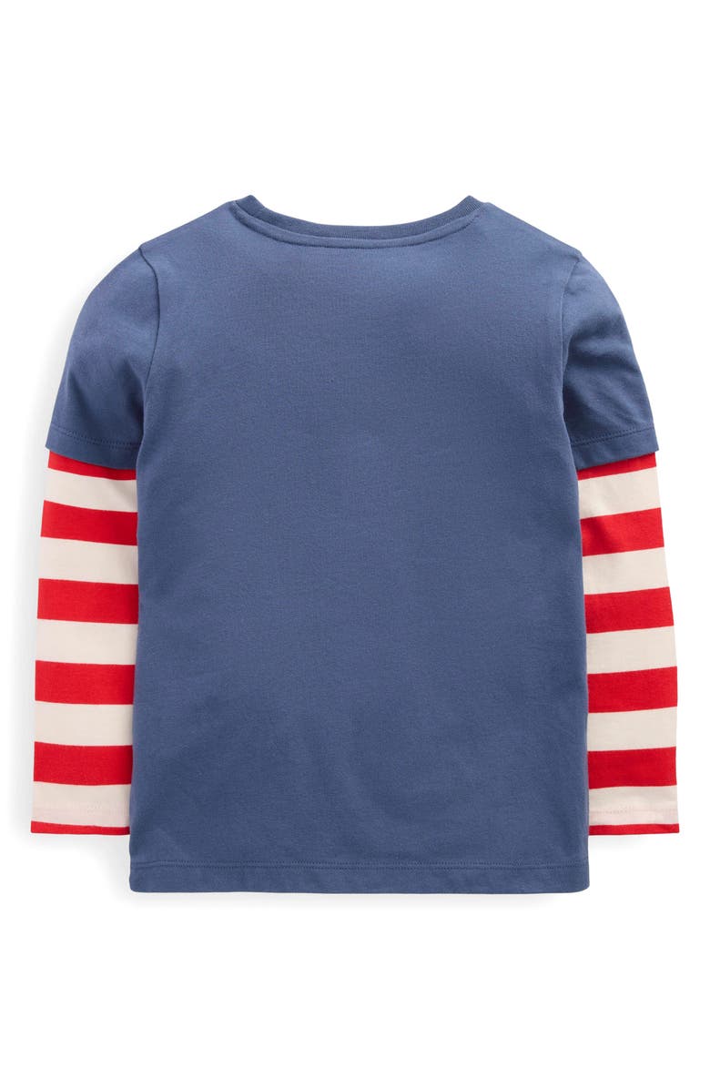Mini Boden Kids' Space Appliqué Layered T-Shirt, Alternate, color, 