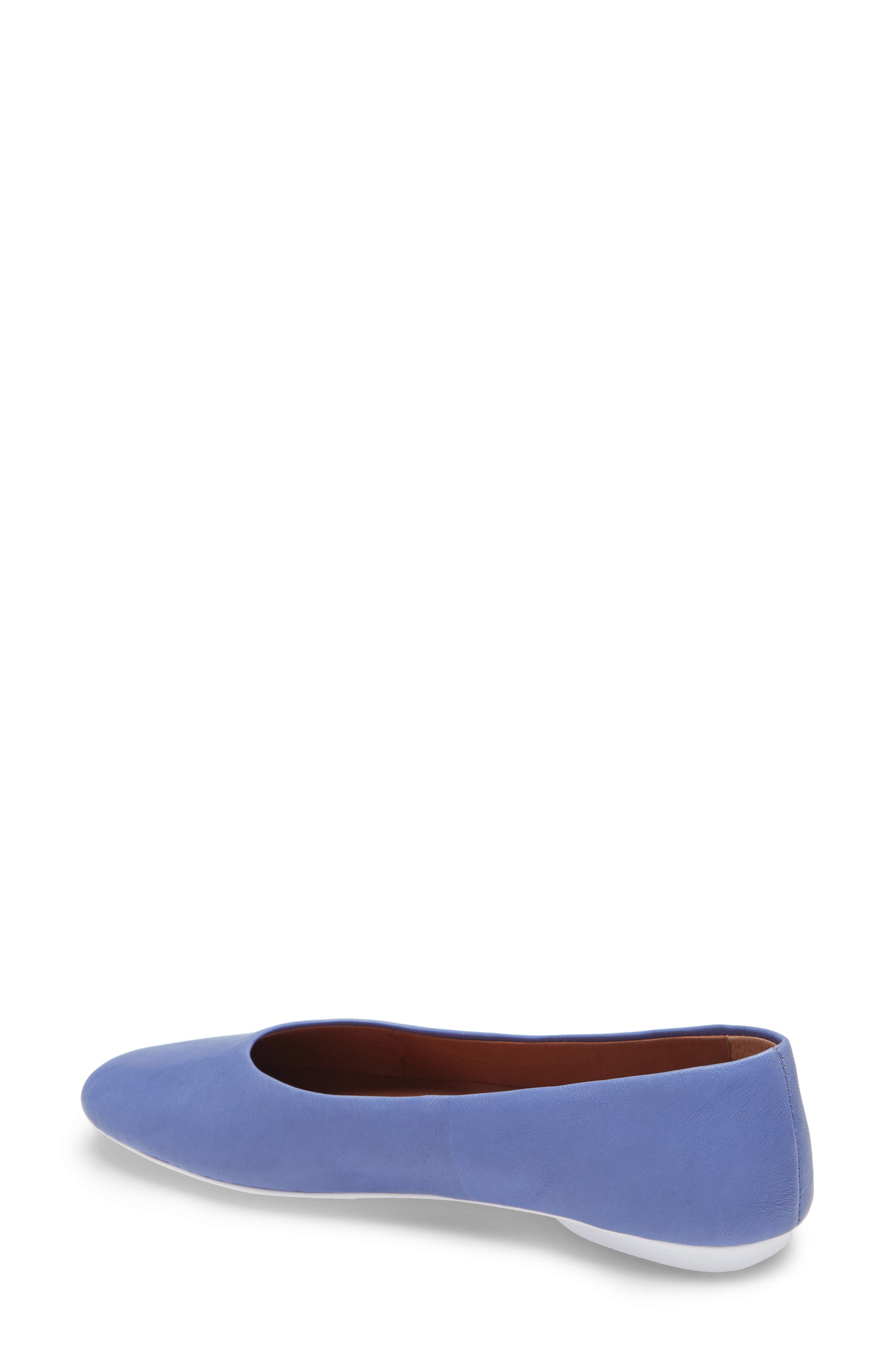 Signature Eugene Travel Ballet Flat, Alternate, color, INDIGO LEATHER