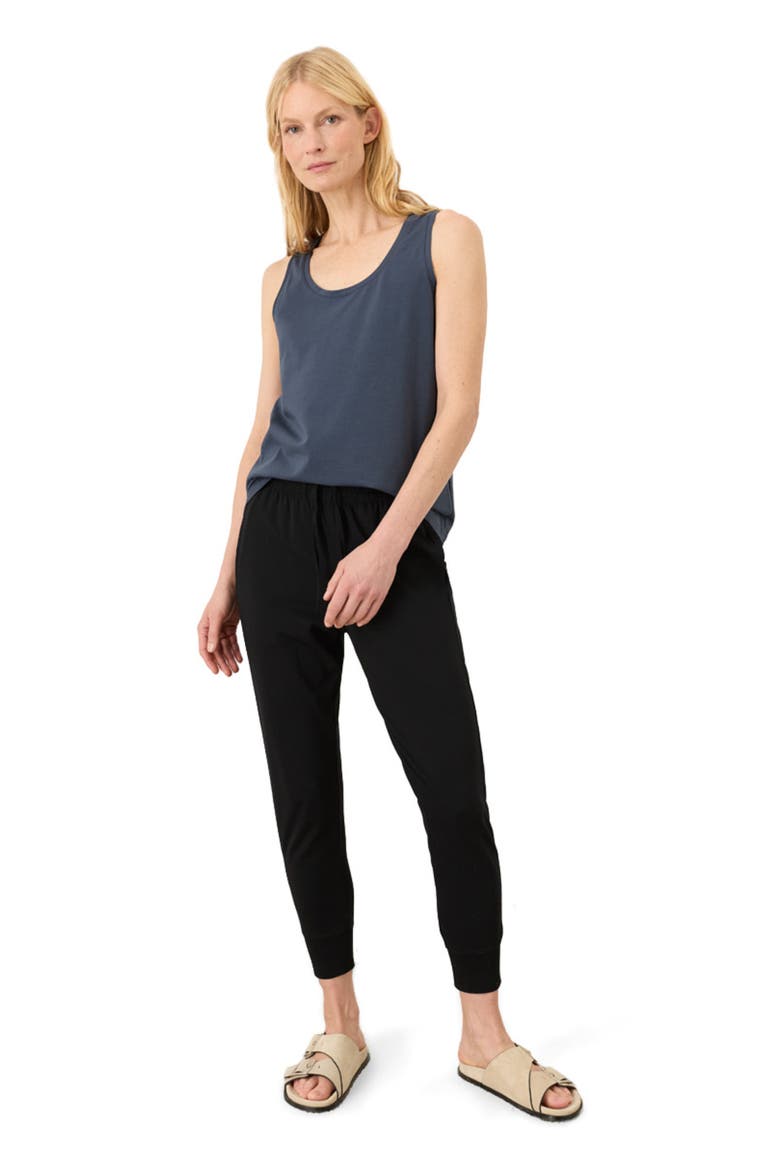 Luxe Essential Scoop Neck Tank Made With Organic Cotton, Main, color, Steel Blue
